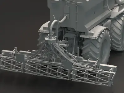 Xerion Farming Vehicle 3D model