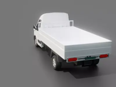 Nissan NV 400 Flatbed 3D model