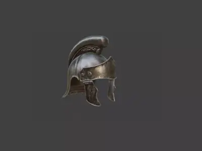 Ancient helmet from the Roman era  3D model