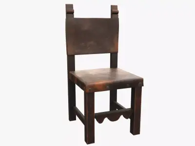 Medieval Rustic Low-poly 3D model