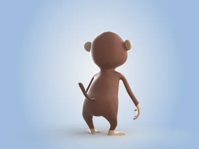 Monkey 3D model