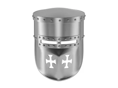 Medieval Helmet 06 3D model