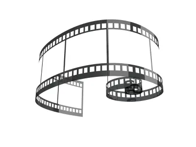 Video Film v2 001 Low-poly 3D model