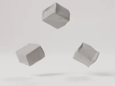 Caramel 3D model
