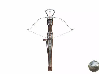 Crossbow 3D model buy