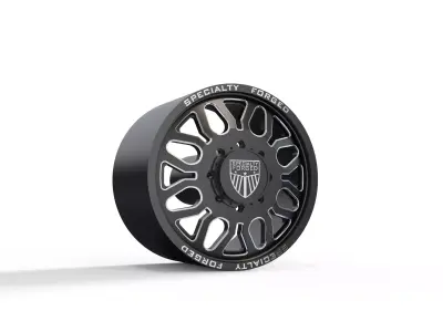 FRONT SPECIALITY FORGED D023 WHEEL 3D MODEL 3D model