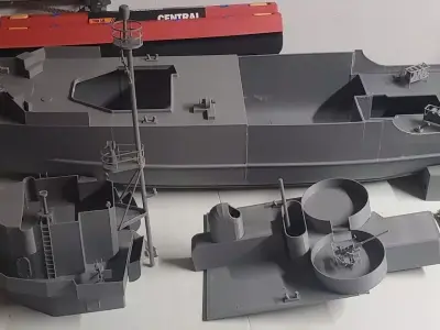 Admirable Class Minesweeper - 1-48 Scale - 3D Printable RC Model 3D print model