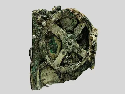 Antikythera mechanism Low-poly 3D model
