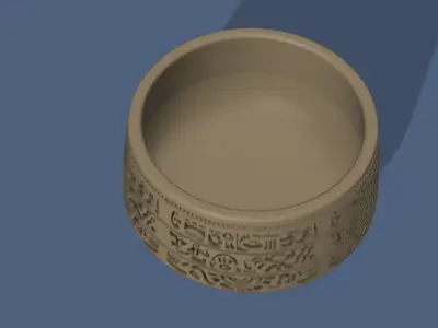 Antique Style 3D Vase Model for Indoor and Outdoor Use 3D print model buy