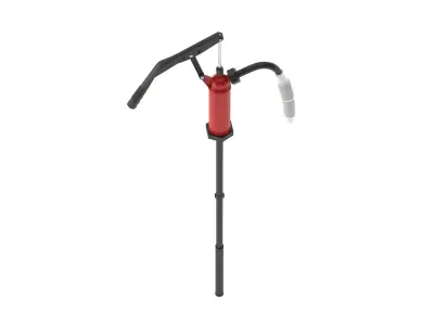 Garage Lever Drum Pump 3D model