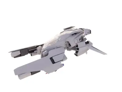Spaceship-spacecraft-cg1 3D model