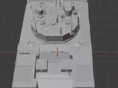 BMD 4 Russian Airborne Fighting Vehicle Free 3D print model