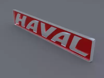 great wall motor haval logo 3D model