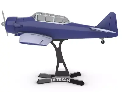 T6-TEXAN 3D print model