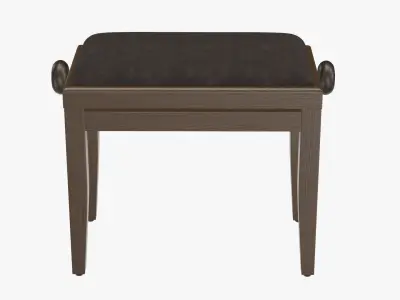 Piano chair 3D model