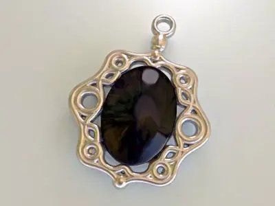 Victorian Pendant for Chokers 3D print model
