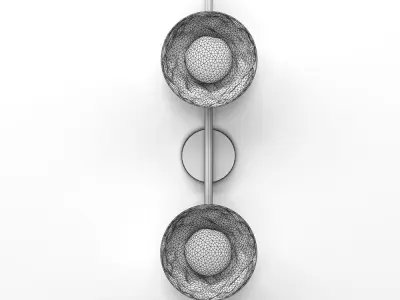 ceto wall light 3D model