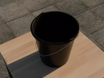 Bucket 3D Model 3D model
