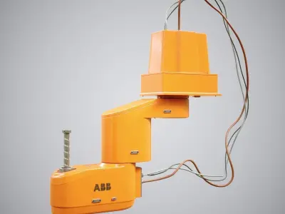 Industrial Robot IRB 910INV SCARA 3D model