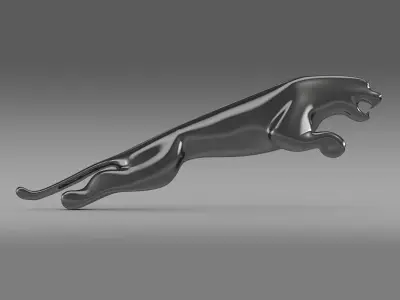 Jaguar Logo 3D model
