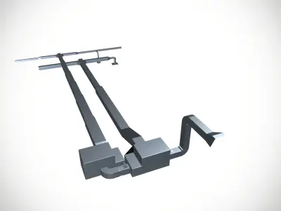HVAC Metal Duct 3D model