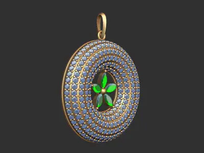 hemishere pendant Free 3D model