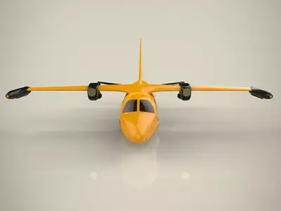 TOY Plane 3D model 6
