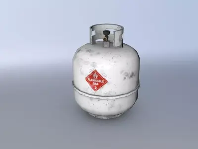Gas tank Free 3D model purchase