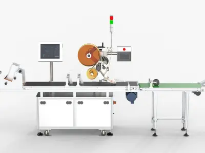 Automatic Labeling Machine 3D model shop