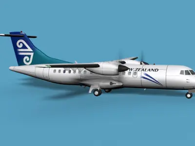 ATR  ATR-42-500 Air New Zealand 3D model