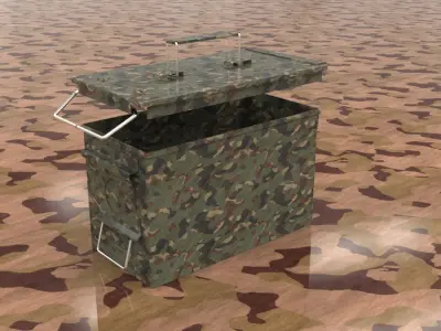 Bullet Box Free 3D model