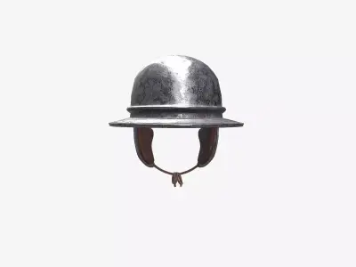 Ancient Helmet AgenPortA 3D Model Game Ready PBR Low Poly Low-poly 3D model