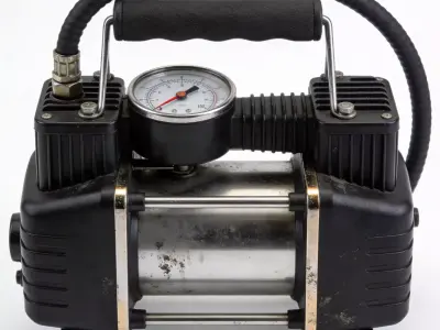 Realistic High-Speed Electric Air Pump 3D Model 3D Model Low-poly 3D model