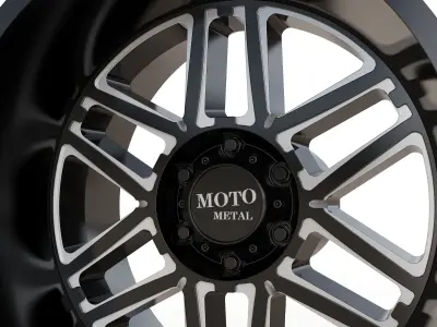 MOTO METAL FOLSOM WHEEL 3D MODEL 3D model