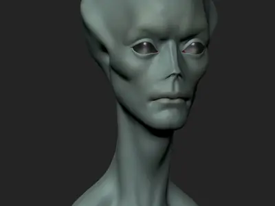 Alien Base 3D model