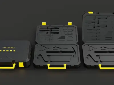 Tool Kit -3D Model -Texture 3D model