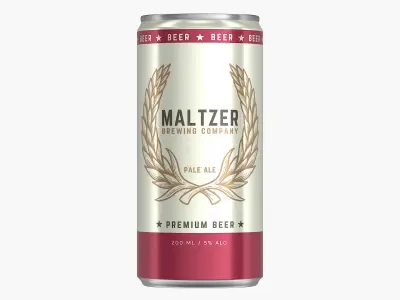 Slim Beer Can 200ml 