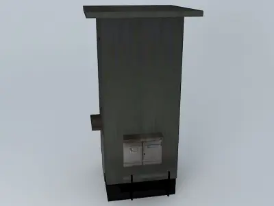 Electric Substation Free 3D model