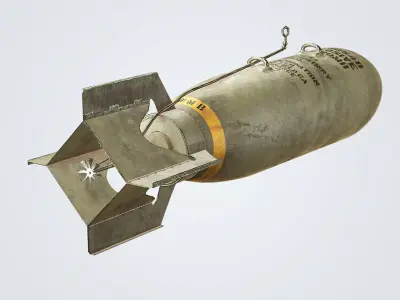 AN-M59 bomb 3D model