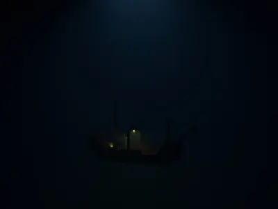 Cargo Ship 3D Model Low-poly 3D model purchase