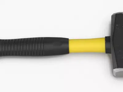 Hammer 02 3D model by TornadoStudios