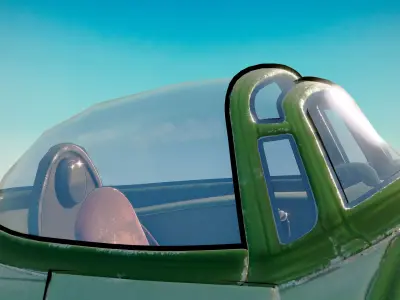 Supermarine Spitfire Low-poly 3D model purchase