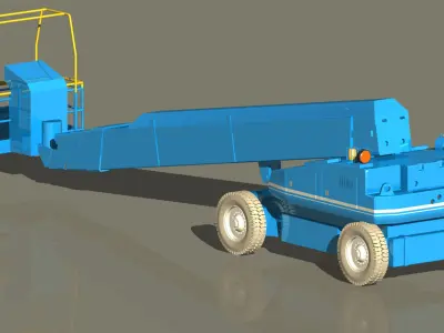 Aerial work platform 2set 3D model