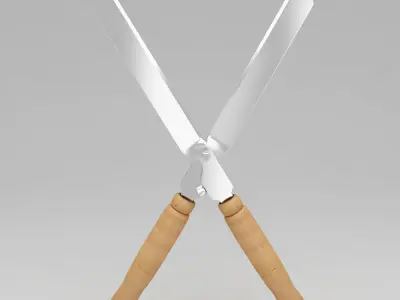 Gardening pruning shears 3d model 3D model