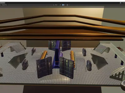 Training Grounds 3D model