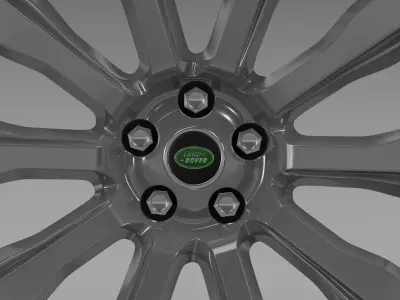 RangeRover Supercharged rim 3D model
