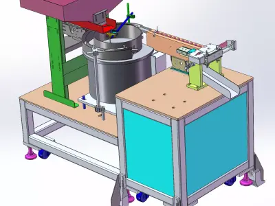 Automatic nesting design for toothed gaskets 3D model