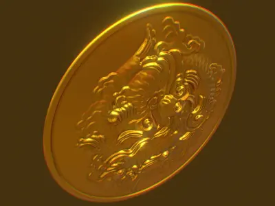 FISH RELIEF  3D model