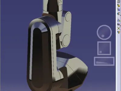 STAUBLI RX60 MODEL Free 3D model