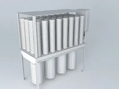 Industrial filter Unit, Nestro Free 3D model